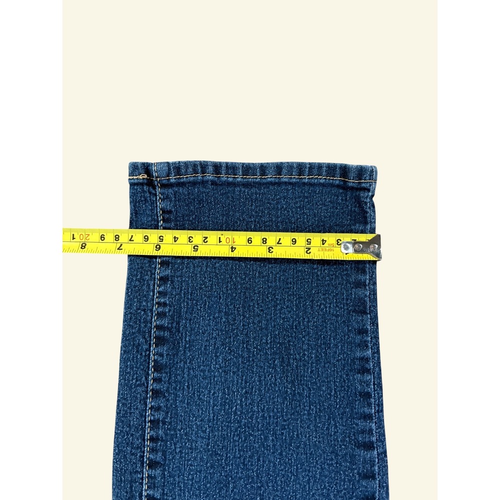 Levi Strauss Signature Curvy Straight Women's Stretch Jeans Size 10M - Picture 6 of 10